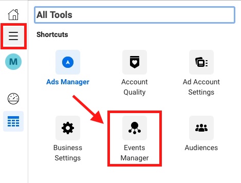 facebook ads pixel setup events manager