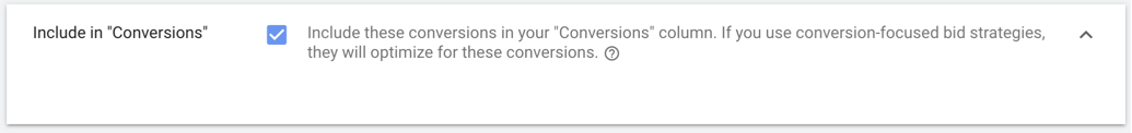 display ads conversions includes