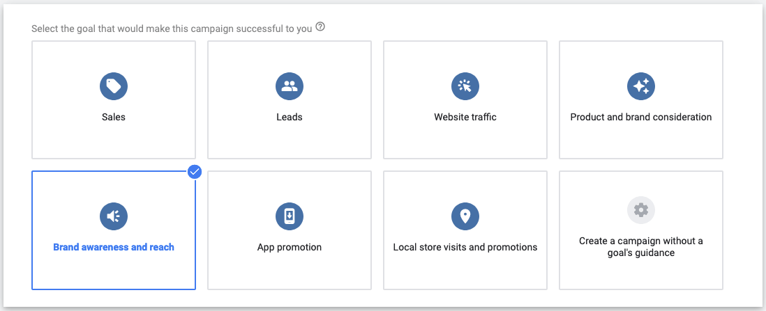 google video ads campaign type