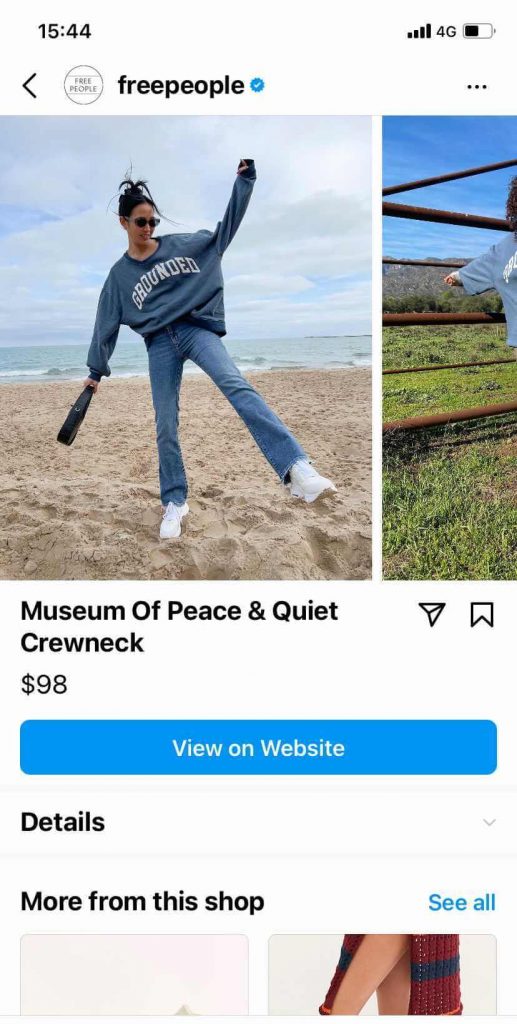 shoppable posts instagram