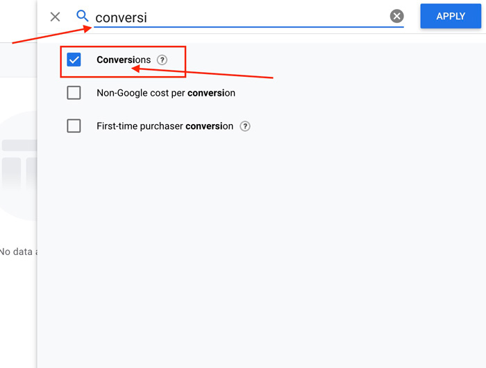 ga4 explore conversions find