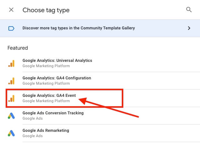 google analytics GA4 tag