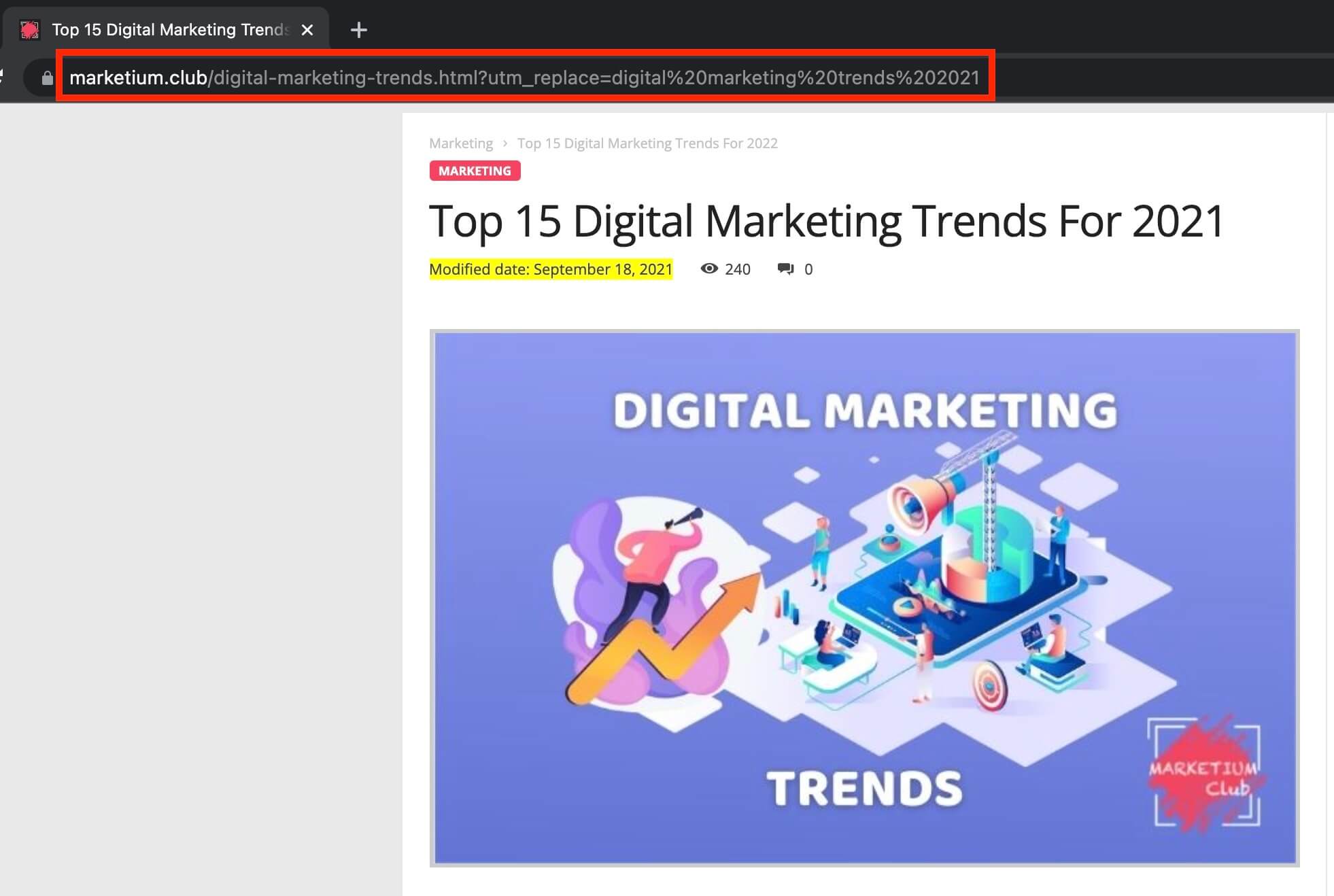 utm replacer keyword