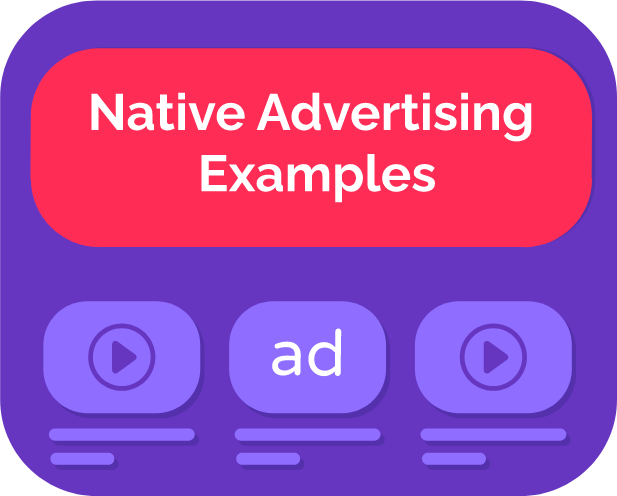 native platform ads examples