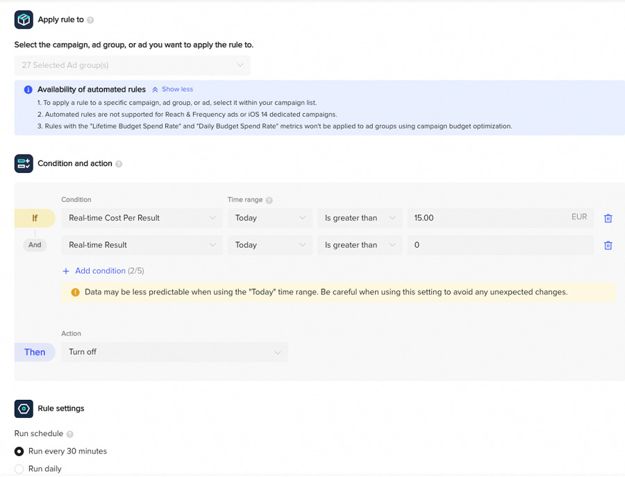 tiktok turn off rules